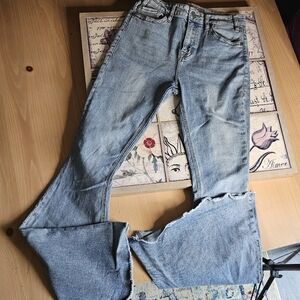 Rock & Roll Cowgirl Light Blue Flare Jeans